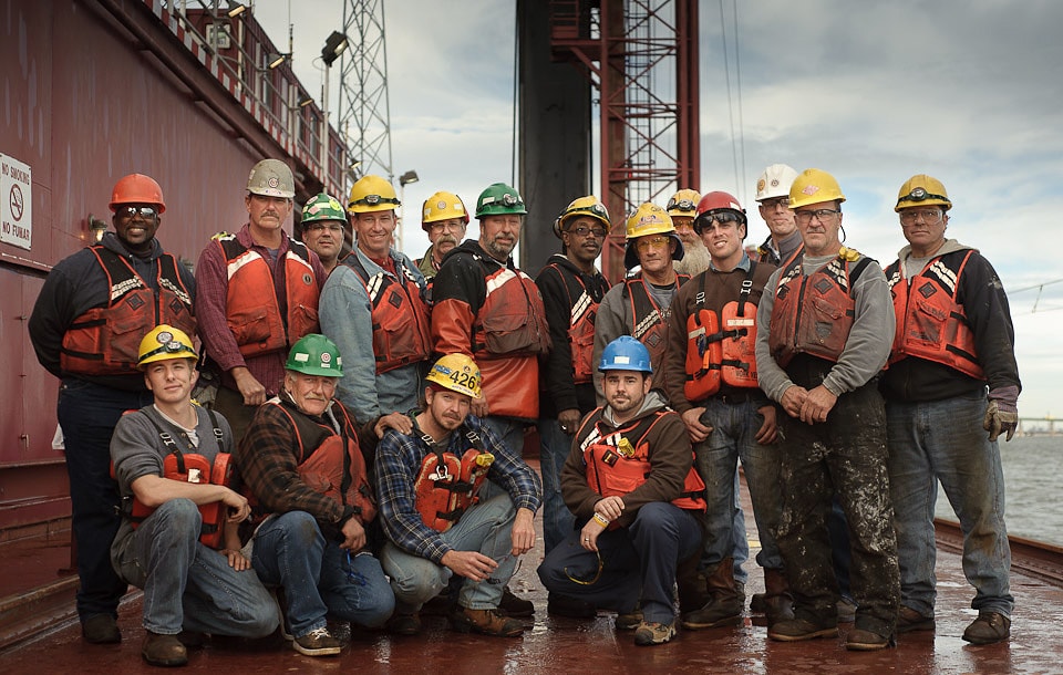 Crew of the Apache (Great Lakes Dredge and Dock)
